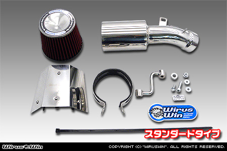 ホンダ アクティ トラック（GBD-HA6・GBD-HA7・EBD-HA8・EBD-HA9｜2WD・4WD）用大型チャンバー型パワーエアクリーナーKit