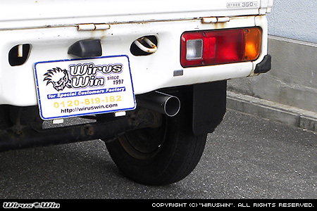 ホンダ アクティ トラック（HA3・HA4・HA5｜2WD・4WD）用レーシングマフラー