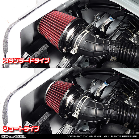 ダイハツ アトレー（3BD-S700V・3BD-S710V｜ターボ車｜2WD・4WD）用パワーフィルターKit