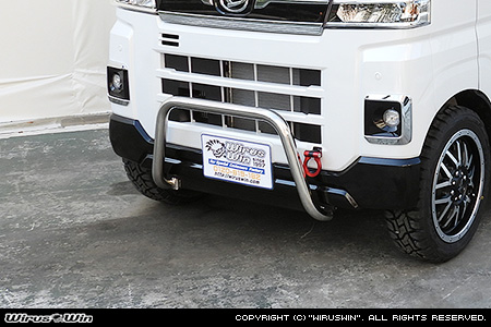 ダイハツ アトレー デッキバン（3BD-S700W・3BD-S710W｜ターボ車｜2WD・4WD）用パイプバンパー