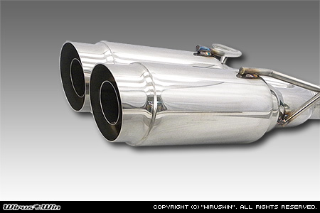 BMW MINI【R56,R57 Cooper S】（ABA-MF16S・ABA-MS16｜N14B16A｜ターボ車｜6MT・6AT｜2WD｜センター2本出し仕様）用ブリリアントマフラー