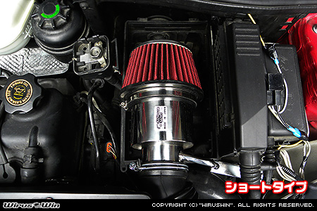 BMW MINI【R53 Cooper S】（GH-RE16｜W11B16A｜スーパーチャージャー車｜6MT・6AT）用大型チャンバー型パワーエアクリーナーKit