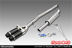 BMW MINI【F55 5Door CooperS】（DBA-XU20M・DBA-XS20｜B48A20A｜ターボ車｜6MT・6AT｜2WD｜センター2本出し仕様）用 プライムマフラー バレットタイプ