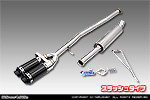 BMW MINI【F55 5Door CooperS】（DBA-XU20M・DBA-XS20｜B48A20A｜ターボ車｜6MT・6AT｜2WD｜センター2本出し仕様）用 プライムマフラー スラッシュタイプ