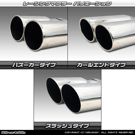 BMW MINI【F56 3Door CooperS】（CBA-XR20M・DBA-XM20｜B48A20A｜ターボ車｜6MT・6AT｜2WD｜センター2本出し仕様）用レーシングマフラー ラインナップ