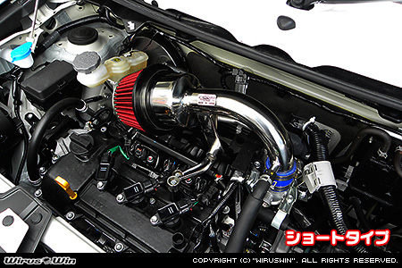 マツダ キャロル（3BA-HB37S｜NA（ノンターボ）車｜2WD・4WD）用大型チャンバー型パワーエアクリーナーKit