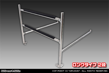 スズキ スーパーキャリイ（スーパーキャリー）（EBD-DA16T｜2WD・4WD）用 現場向け鳥居 ロングタイプ 2段