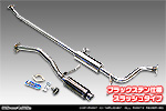 ニッサン デイズ（4AA-B45W｜ターボ車｜2WD）用 D−プライムマフラー ブラックステン仕様 スラッシュタイプ