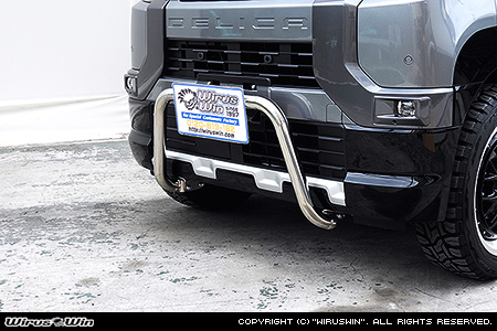 ミツビシ デリカミニ（5AA-B34A・5AA-B37A・4AA-B35A・4AA-B38A｜ターボ車・NA（ノンターボ）車｜2WD・4WD）用パイプバンパー