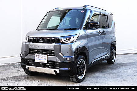 ミツビシ デリカミニ(5AA-B34A・5AA-B37A・4AA-B35A・4AA-B38A|ターボ車・NA(ノンターボ)車|2WD・4WD)用スキッドガード