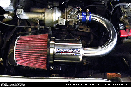 ミツビシ eKワゴン（DBA-H82W・DBA-H81W・LA-H81W｜NA（ノンターボ）車｜2WD）用大型チャンバー型パワーエアクリーナーKit