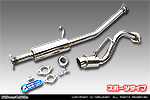 ミツビシ eKワゴン（CBA-H81W・DBA-H81W・UA-H81W・LA-H81W｜NA（ノンターボ）車｜2WD・4WD）用 コンパクトマフラー スポーツタイプ