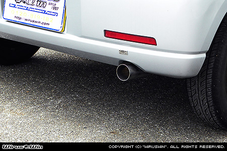 ミツビシ eKワゴン（CBA-H81W・DBA-H81W・UA-H81W・LA-H81W｜NA（ノンターボ）車｜2WD・4WD）用レーシングマフラー
