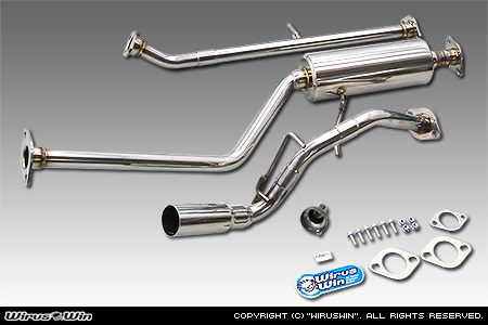ミツビシ eKワゴン（DBA-B11W｜ターボ車｜2WD）用レーシングマフラー