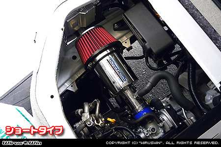 スズキ エブリイ バン（エブリー バン）（HBD-DA17V｜NA（ノンターボ）車）用大型チャンバー型パワーエアクリーナーKit