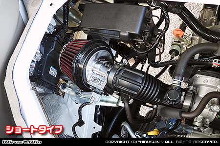 スズキ エブリイ バン（エブリー バン）（5BD-DA17V・3BD-DA17V｜NA（ノンターボ）車｜AT車・MT車｜2WD・4WD｜後期モデル）用パワーフィルターKit