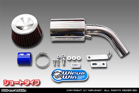 スズキ エブリイ ワゴン（エブリー ワゴン）（GH-DA62W・TA-DA62W｜ターボ車｜1型〜6型）用大型チャンバー型パワーエアクリーナーKit
