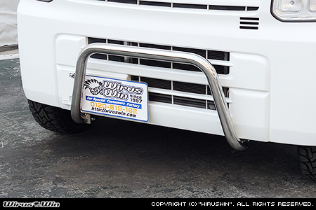 スズキ エブリイ ワゴン（エブリー ワゴン）（3BA-DA17W・ABA-DA17W｜ターボ車｜AT車・MT車｜2WD・4WD）用パイプバンパー