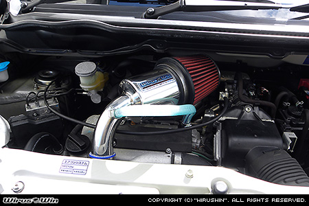 マツダ フレアワゴン（DBA-MM21S・CBA-MM21S｜ターボ車｜2WD・4WD）用大型チャンバー型パワーエアクリーナーKit