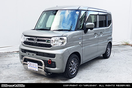マツダ フレアワゴン・フレアワゴン タフスタイル(4AA-MM54S・5AA-MM94S|ハイブリッドターボ車・ハイブリッドNA(ノンターボ)車|2WD・4WD)用グリルバンパー