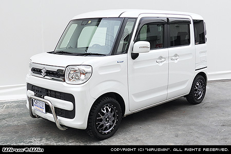 マツダ フレアワゴン・フレアワゴン タフスタイル（4AA-MM53S・5AA-MM53S・DAA-MM53S｜ハイブリッドターボ車・ハイブリッドNA（ノンターボ）車｜2WD・4WD）用パイプバンパー