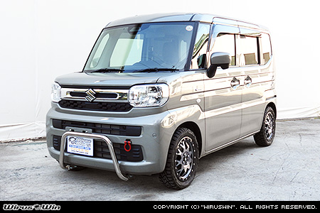 マツダ フレアワゴン・フレアワゴン タフスタイル（4AA-MM54S・5AA-MM94S｜ハイブリッドターボ車・ハイブリッドNA（ノンターボ）車｜2WD・4WD）用パイプバンパー