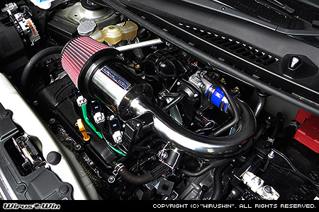 マツダ フレアクロスオーバー（DBA-MS31S｜NA（ノンターボ）車｜2WD・4WD）用大型チャンバー型パワーエアクリーナーKit