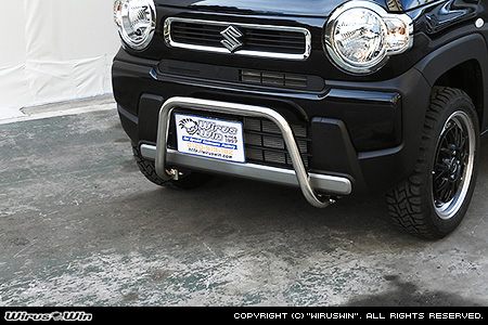マツダ フレアクロスオーバー（4AA-MS52S・5AA-MS92S｜ハイブリッド ターボ車・ハイブリッド NA（ノンターボ）車｜2WD・4WD）用パイプバンパー