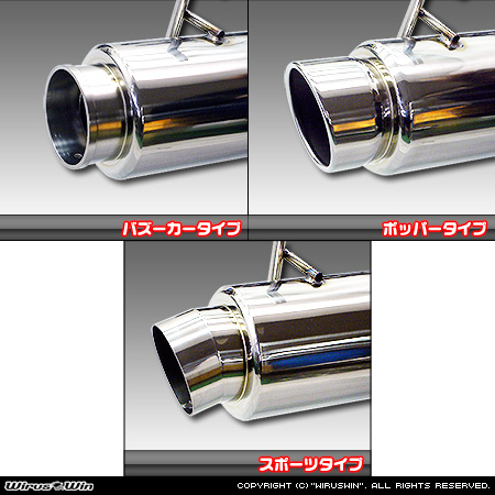 トヨタ ハリアー（CBA-ACU30W・CBA-ACU35W・CBA-MCU31W・CBA-MCU30W・CBA-MCU35W・CBA-MCU36W・UA-ACU30W・UA-ACU35W・UA-MCU30W・UA-MCU35W）用コンパクトマフラー ラインナップ