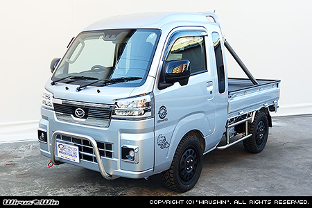 ダイハツ ハイゼット トラック（3BD-S500P・3BD-S510P｜2WD・4WD｜3BD-500系 後期モデル）用パイプバンパー