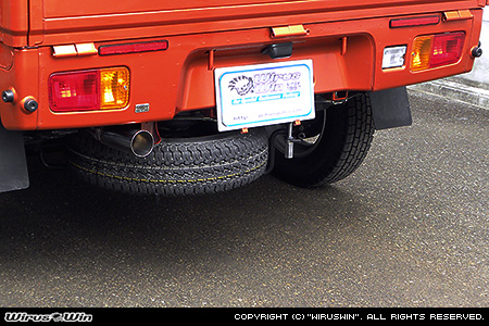 ダイハツ ハイゼット トラック（3BD-S500P・3BD-S510P｜2WD・4WD｜3BD-500系 前期モデル）用レーシングマフラー