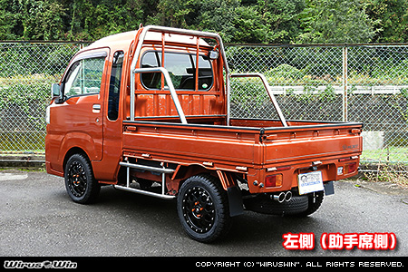 ダイハツ ハイゼット トラック（ジャンボ｜EBD-S500P・EBD-S510P｜2WD・4WD）用サイドバー【左側（助手席側）】