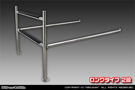 ダイハツ ハイゼット トラック（ジャンボ｜EBD-S500P・EBD-S510P｜2WD・4WD）用 現場向け鳥居 ロングタイプ 2段