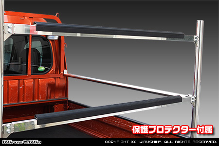 ダイハツ ハイゼット トラック（ジャンボ｜EBD-S500P・EBD-S510P｜2WD・4WD）用 現場向け鳥居 ロングタイプ 2段