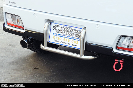 ダイハツ ハイゼット カーゴ（3BD-S700V・5BD-S700V・3BD-S710V・5BD-S710V｜ターボ車・NA（ノンターボ）車｜2WD・4WD）用リアガードバー
