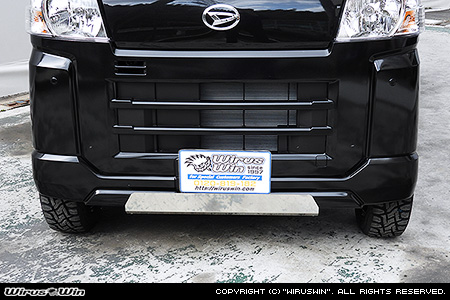 ダイハツ ハイゼット デッキバン（3BD-S700W・3BD-S710W｜NA（ノンターボ）車｜2WD・4WD）用スキッドガード