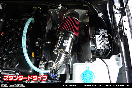 【JB64】ジムニー【1型〜4型】用 大型チャンバー型パワーエアクリーナーKit（エアクリーナーボックス付き）