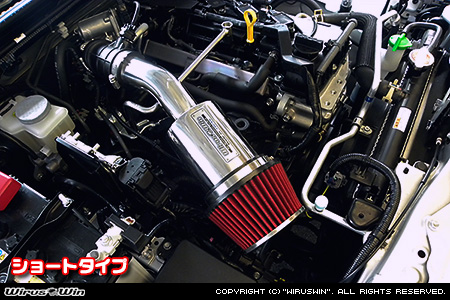 【JB74】ジムニーシエラ用大型チャンバー型パワーエアクリーナーKit