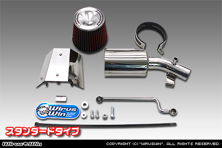 ミツビシ ミニキャブ トラック（3BD-DS16T｜2WD・4WD）用大型チャンバー型パワーエアクリーナーKit