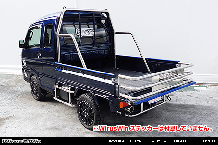 ミツビシ ミニキャブ トラック（3BD-DS16T｜2WD・4WD）用荷台延長ゲートKit【38Φ仕様】