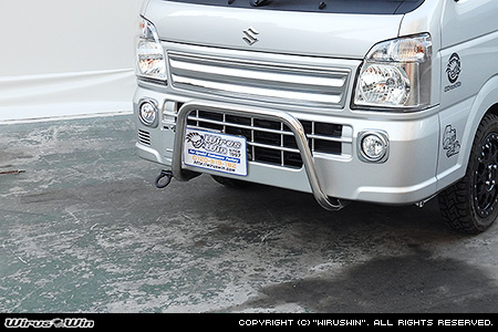 ミツビシ ミニキャブ トラック（3BD-DS16T｜2WD・4WD）用パイプバンパー