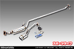 ダイハツ ムーヴ（5BA-LA860S｜NA（ノンターボ）車｜4WD）用 コンパクトマフラー スポーツタイプ
