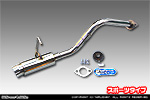 ダイハツ ムーヴ（DBA-L175S・CBA-L175S｜カスタムターボ車・ターボ車・NA（ノンターボ）車｜2WD）用 コンパクトマフラー スポーツタイプ