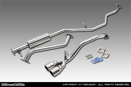 ダイハツ ムーヴ（DBA-LA150S｜ターボ車・NA（ノンターボ）車｜2WD）用ツインマフラー