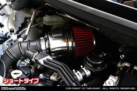 ダイハツ ムーヴ キャンバス（5BA-LA850S・5BA-LA860S｜ターボ車｜2WD・4WD）用大型チャンバー型パワーエアクリーナーKit