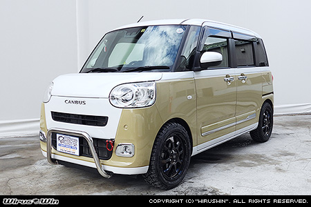 ダイハツ ムーヴ キャンバス(5BA-LA850S・5BA-LA860S|ターボ車・NA(ノンターボ)車|2WD・4WD)用パイプバンパー