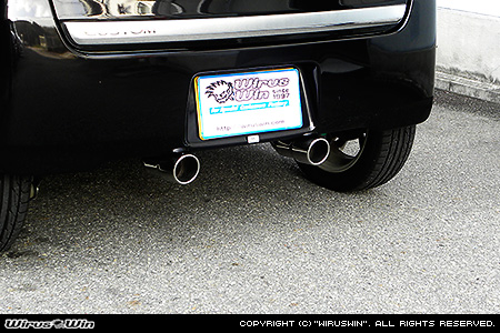ダイハツ ムーヴ カスタム(DBA-L175S・CBA-L175S|カスタムターボ車・ターボ車・NA(ノンターボ)車|2WD)用デュアルツインマフラー