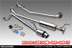 ホンダ N-BOX カスタム・N-BOX モデューロ（DBA-JF1｜NA（ノンターボ）車｜2WD）用 D−プライムマフラー ポリッシュステン仕様 スポーツタイプ