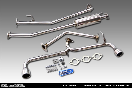 ホンダ N-BOX（DBA-JF1｜NA（ノンターボ）車｜2WD）用デュアルツインマフラー