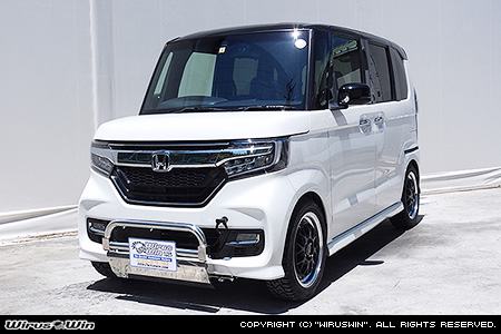 ホンダ N-BOX・N-BOX Custom（6BA-JF3・6BA-JF4・DBA-JF3・DBA-JF4｜ターボ車・NA（ノンターボ）車｜2WD・4WD）用グリルバンパー